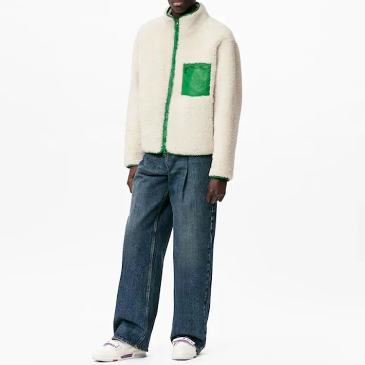 LOUIS VUITTON 2010s Shearling Jacket-1