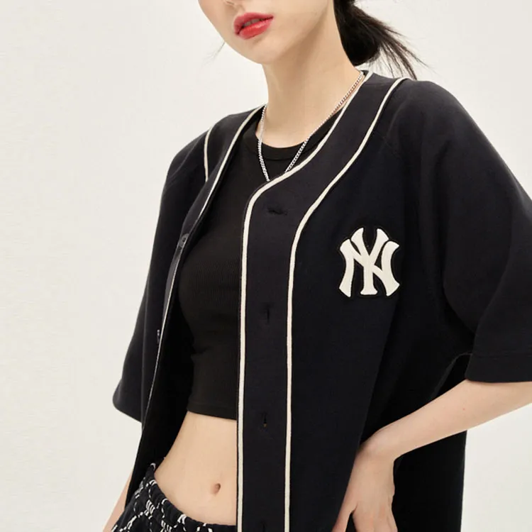 MLB Mono Baseball Baseball Jerseys Unisex Black-3