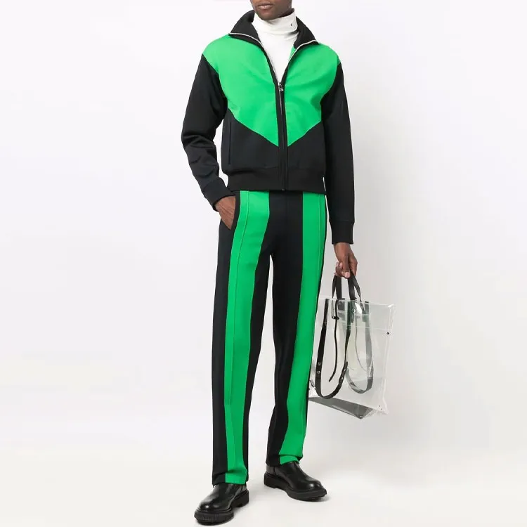 Bottega Veneta Technical Double Panel Track Trousers-1