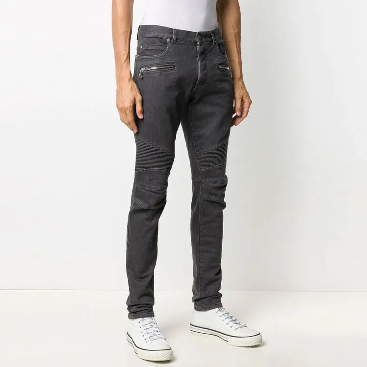 BALMAIN Jeans Men Black-1