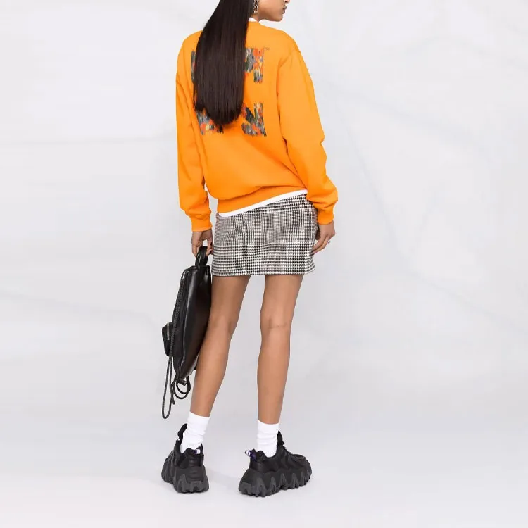 OFF WHITE FW21 Sweatshirts Women's Orange-2