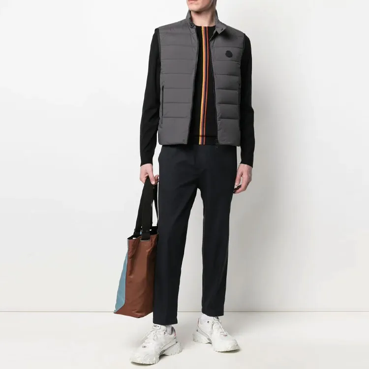 Moncler Vests Men Gray-2