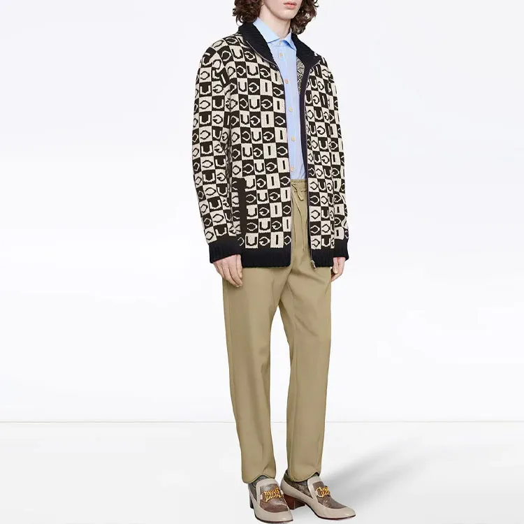 GUCCI Jackets Men Black-3