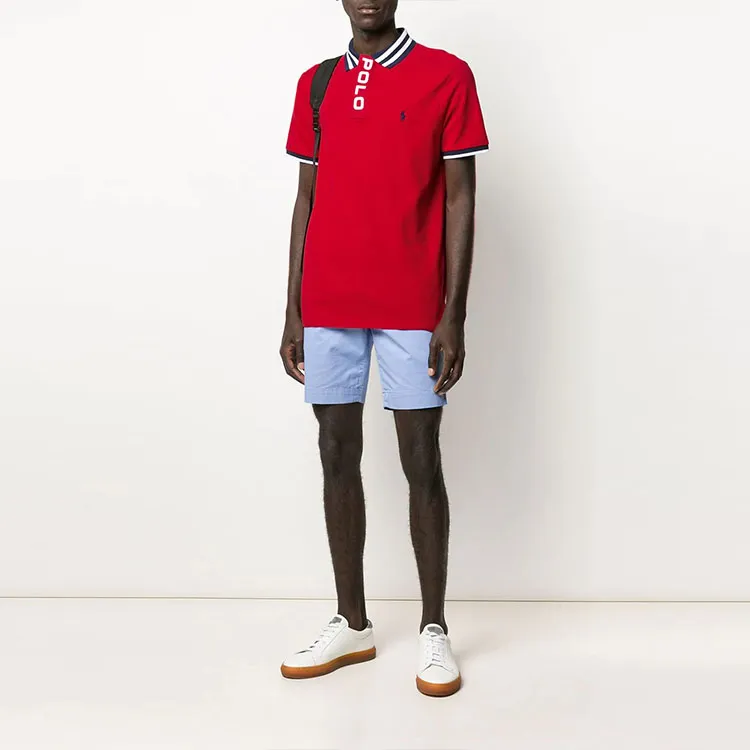 Polo Ralph Lauren Polo Shirts Men Red-1