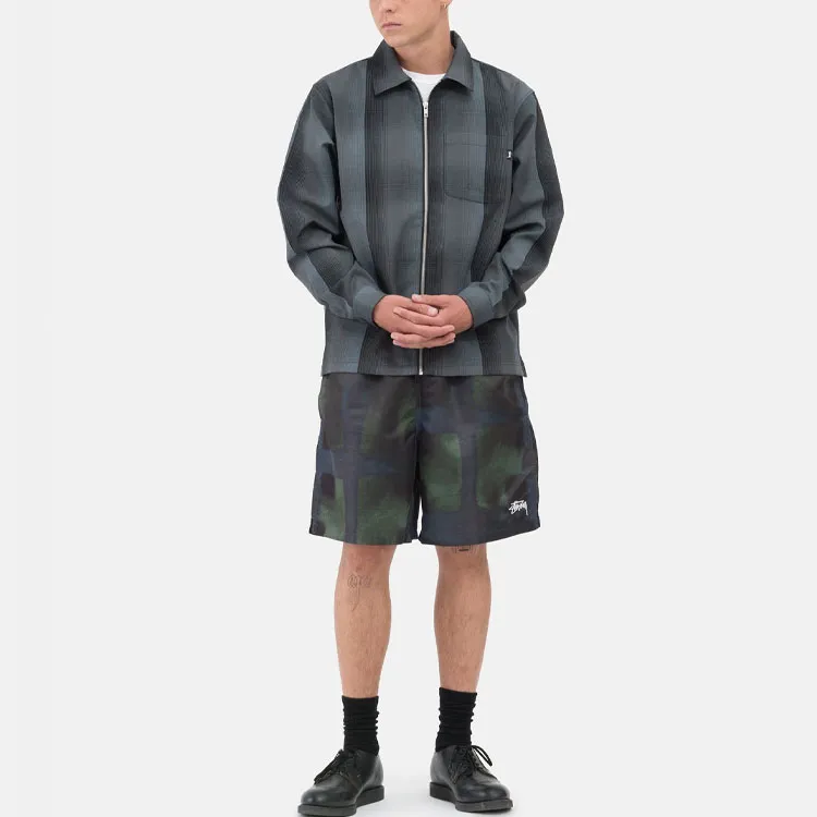 Stussy Dyed Plaid Water Short-2