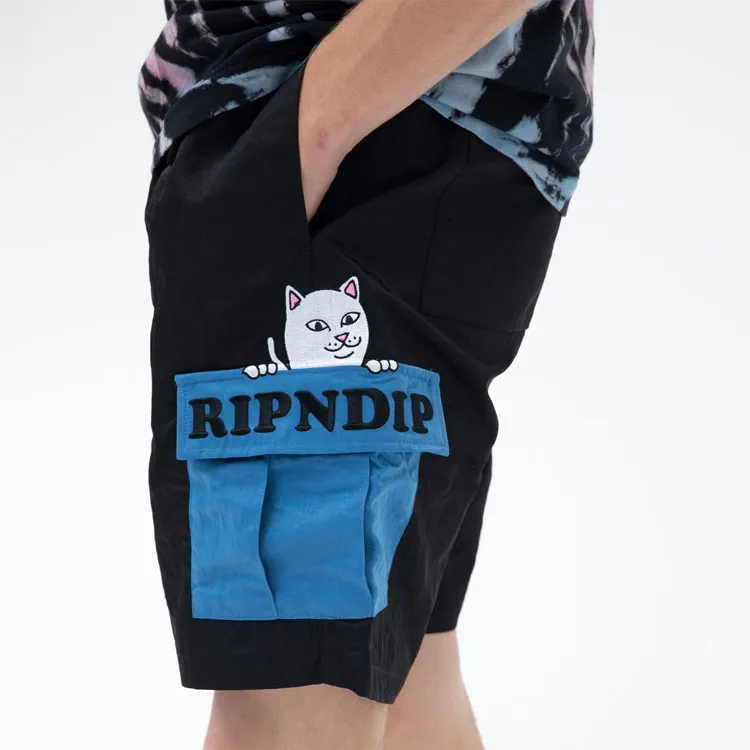 RIPNDIP Cargo Shorts Unisex Blue-2