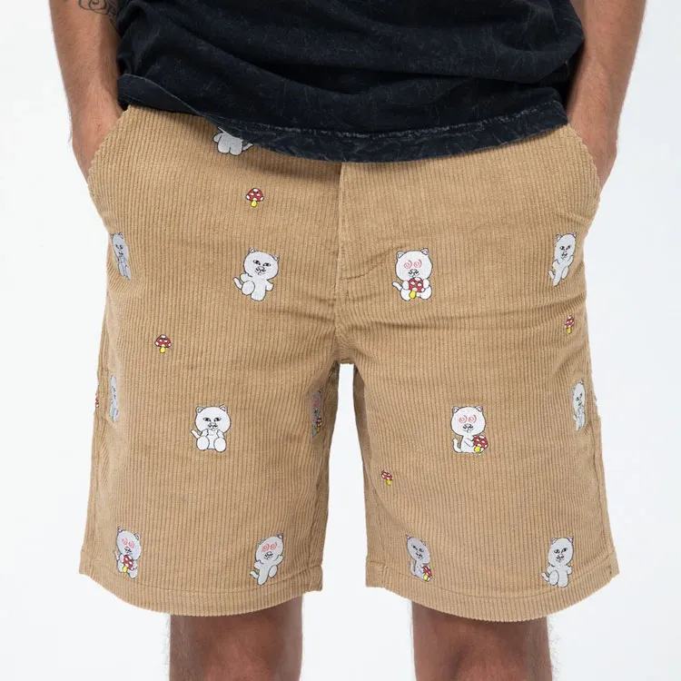 RIPNDIP Casual Shorts Unisex Umber-2