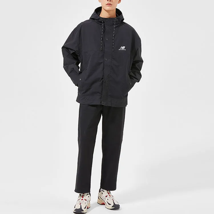 New Balance Jackets Men Black-2