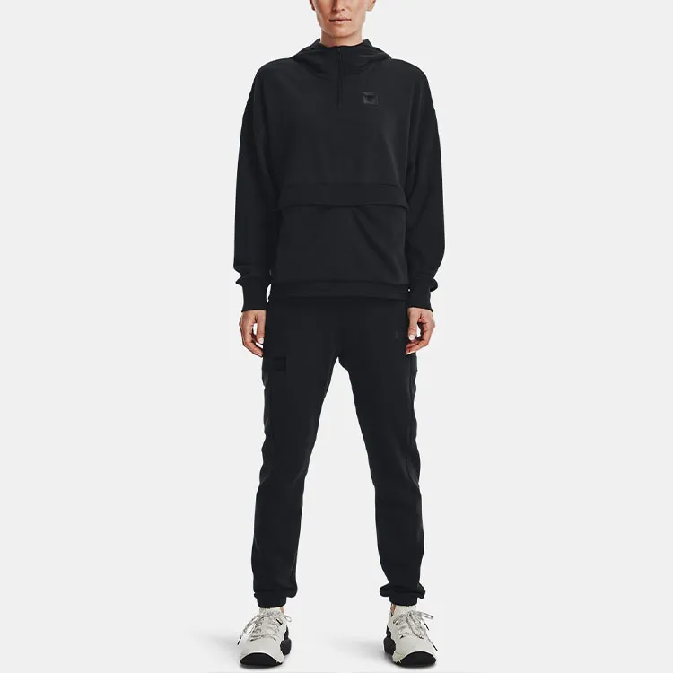 Under Armour Project Rock Collection Sweatshirts Women's Black-2