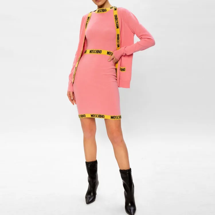 MOSCHINO Cashmere Sweaters Women's Pink-1