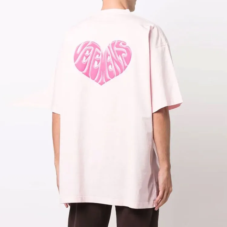 Vetements Dolphins Heart Logo T Shirt-3