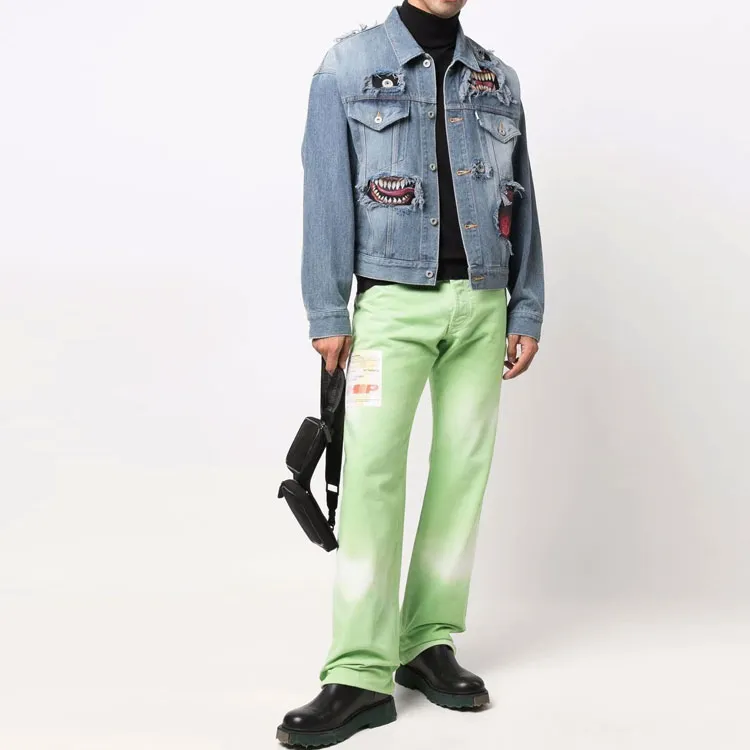 Doublet Denim Jackets Men Blue-1