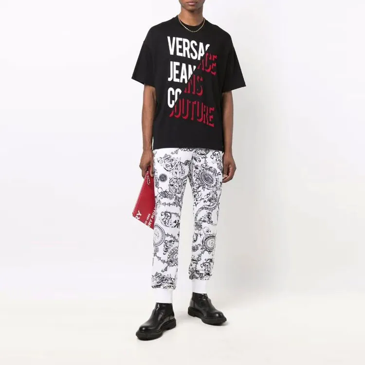VERSACE JEANS COUTURE FW21 T Shirt Men's Black-1