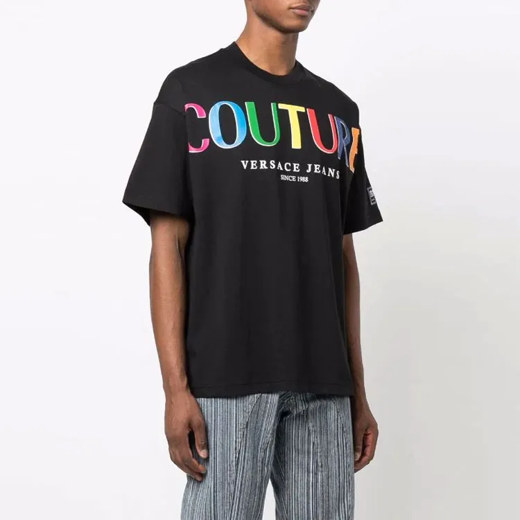 VERSACE JEANS COUTURE FW21 T Shirt Men's Black-3