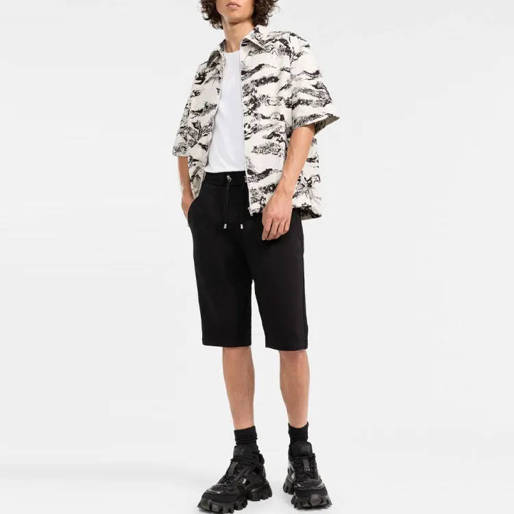 BALMAIN B Print Bermuda Short-2