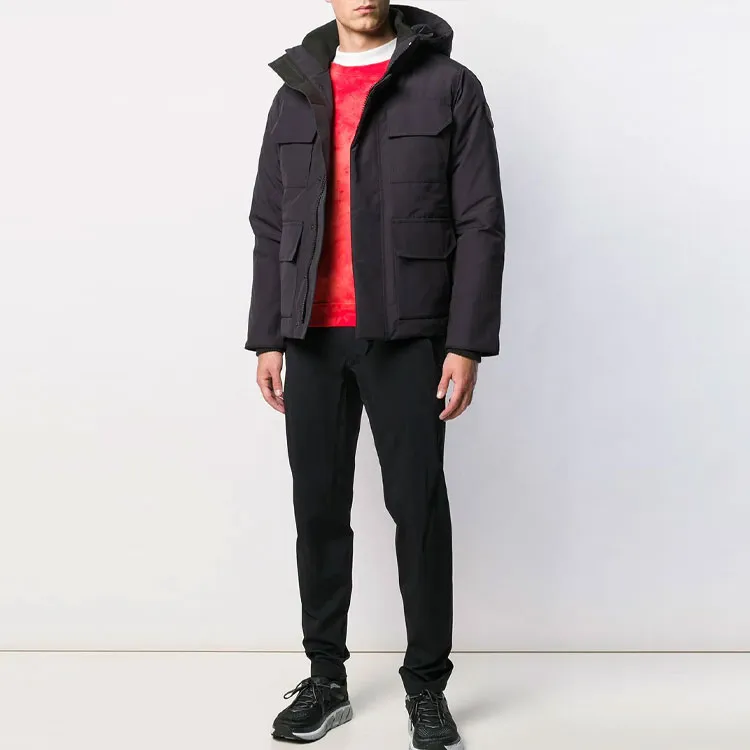 Canada Goose Down Jacket Men's Dark Blue-1