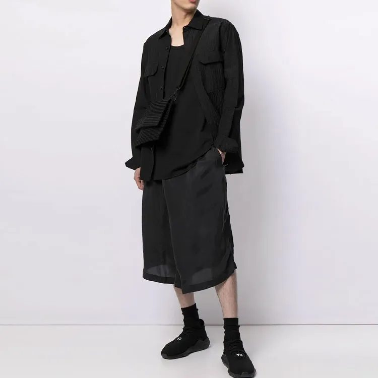 Y 3 Tank Tops Men Black-1