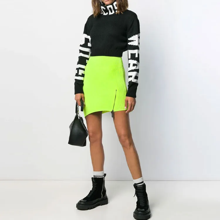 GCDS FW21 Sweater Women's Black-1
