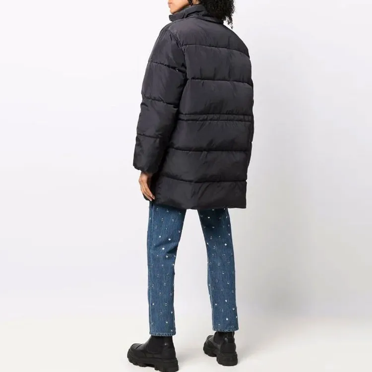 GANNI Oversized Tech Puffer Midi Jacket-2