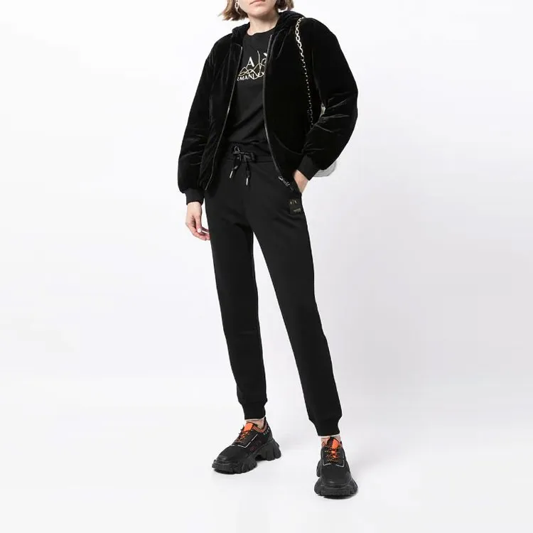 ARMANI EXCHANGE Jackets Coats Women's Black-1