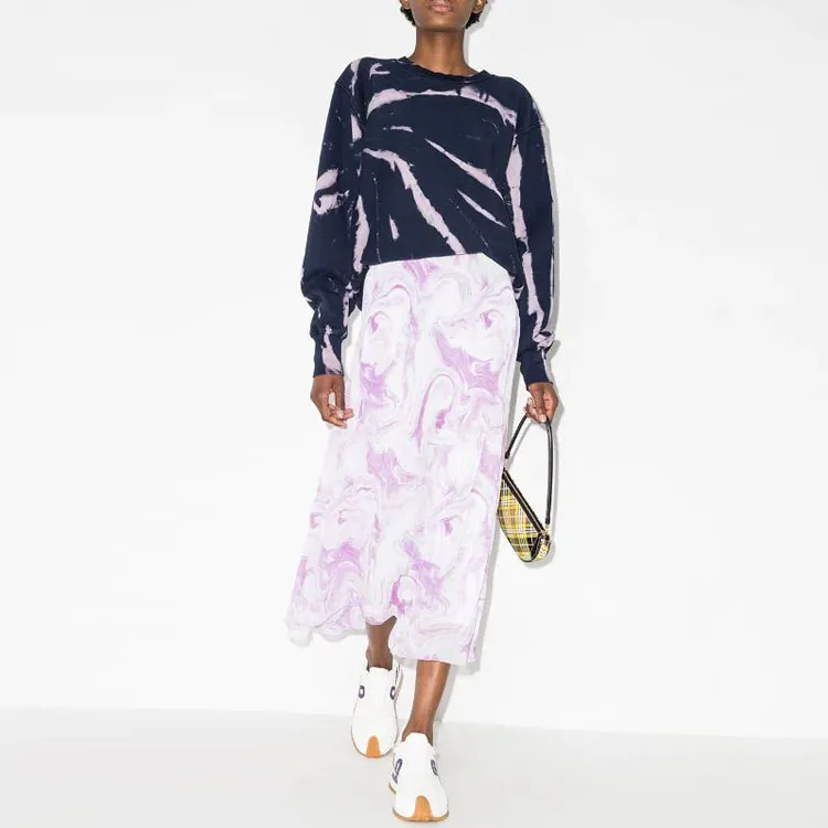 GANNI Skirt 'Orchid Bloom'-2