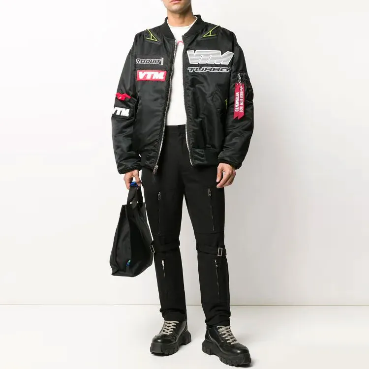 AMBUSH Zipped Detail Cargo Trousers-1
