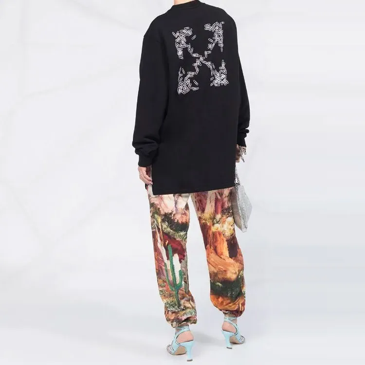 OFF-WHITE FW21 Long-Sleeved Dresses Women's Black-3