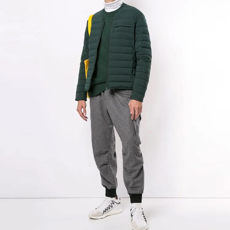 Y-3 FW21 Down Jacket Men's Green-1