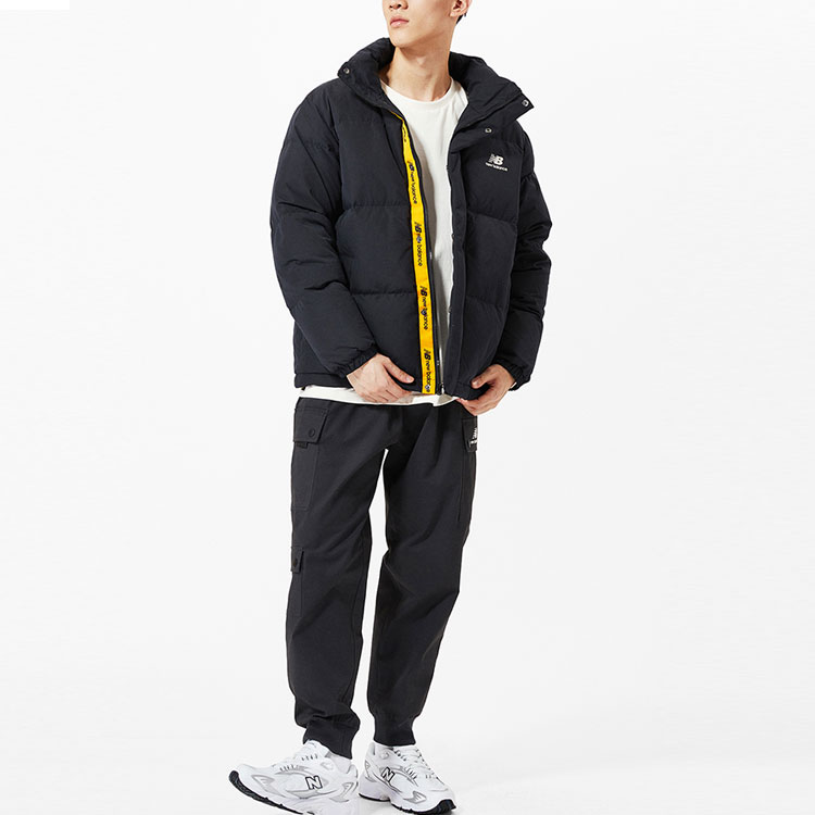 New Balance Collection Down Jackets Men Black - POIZON New Balance Collection Down Jackets Men Black - POIZON