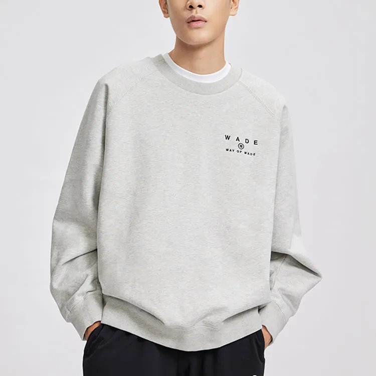 LiNing Sweatshirt Unisex Heather Gray-3