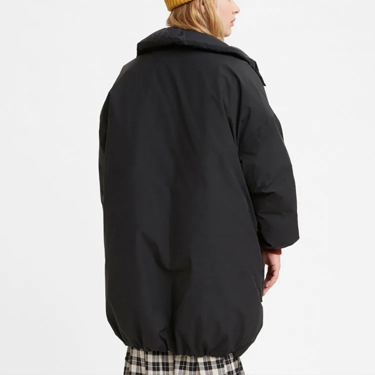 Levis Down Jackets Women's Black-2