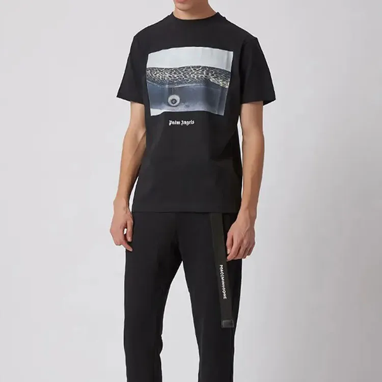 PALM ANGELS T Shirts Men Black-2