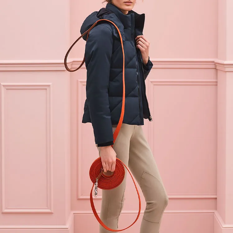 HERMES Down Jackets Women's Marine Blue-2