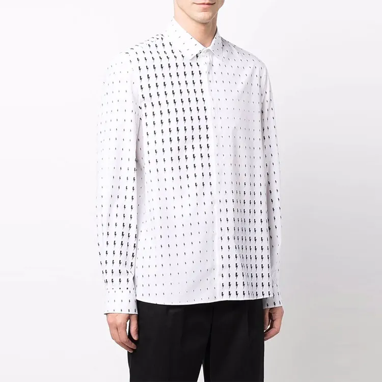 Neil Barrett Shirts Men White-2