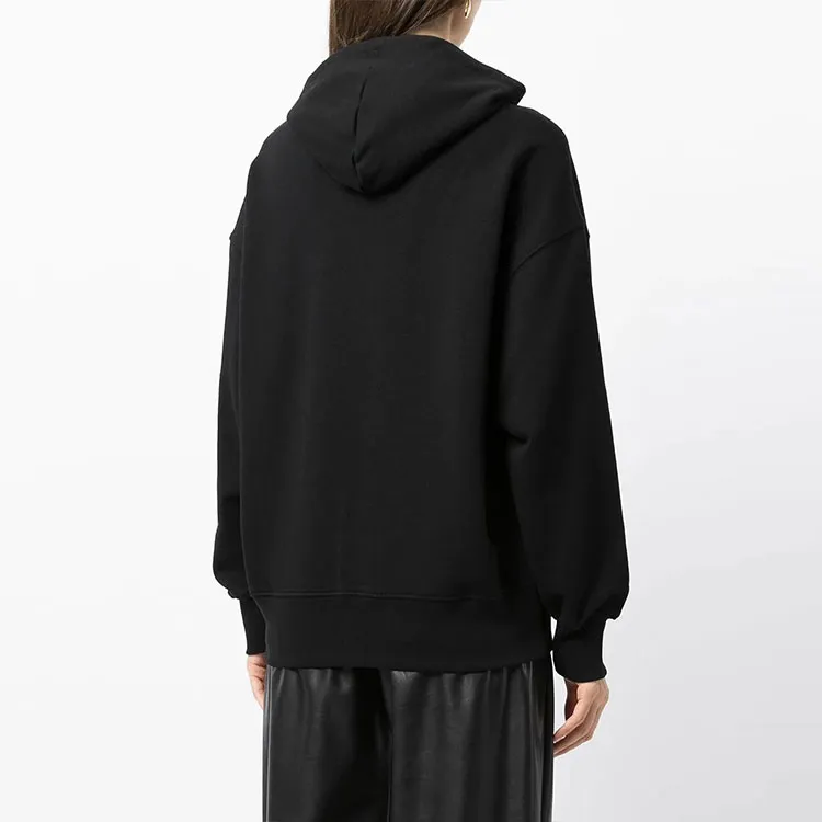 MSGM Logo Printed Drawstring Hoodie-2