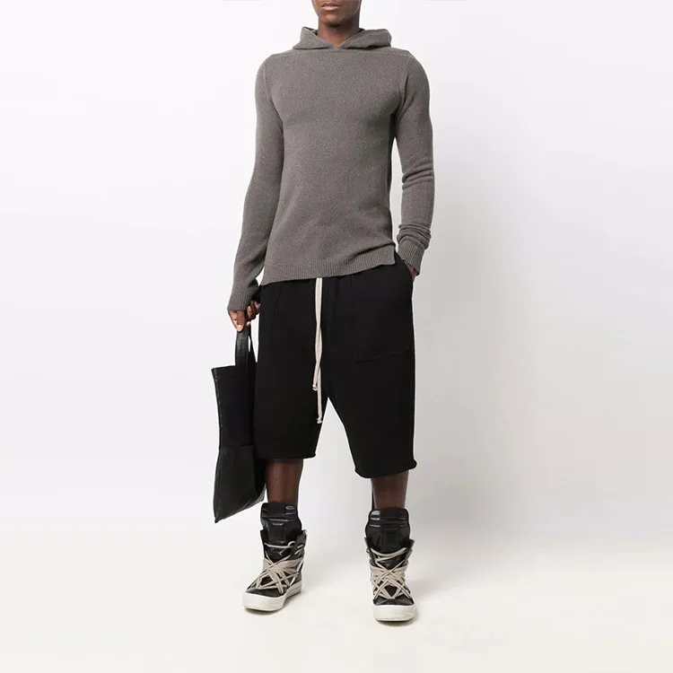 Rick Owens DRKSHDW Casual Shorts Men Black-1
