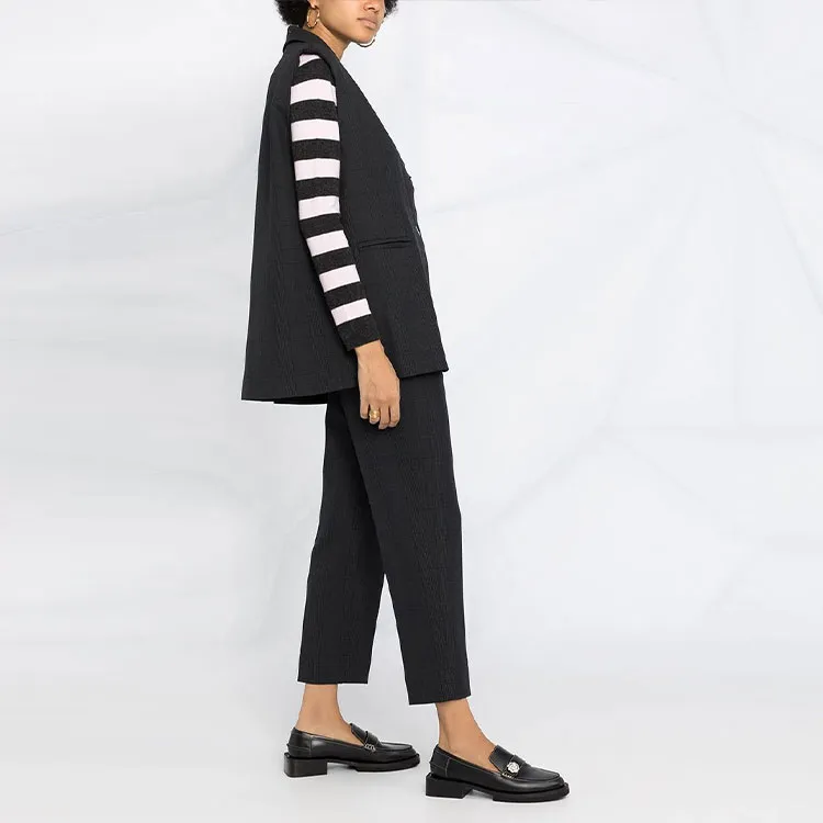 GANNI Suit Trousers Women's Black-4