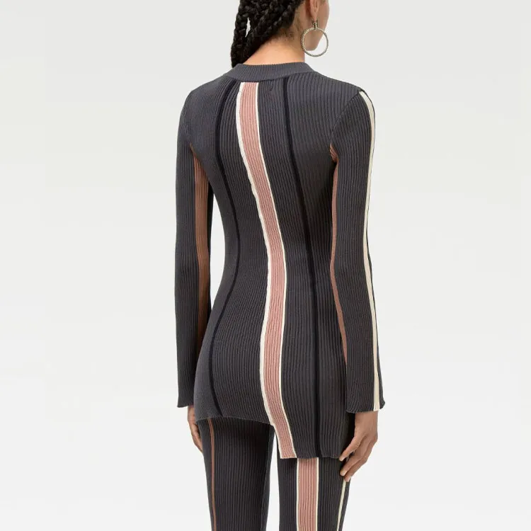 AMBUSH FW21 Slim Fit Knitwear Women's Chocolate-4
