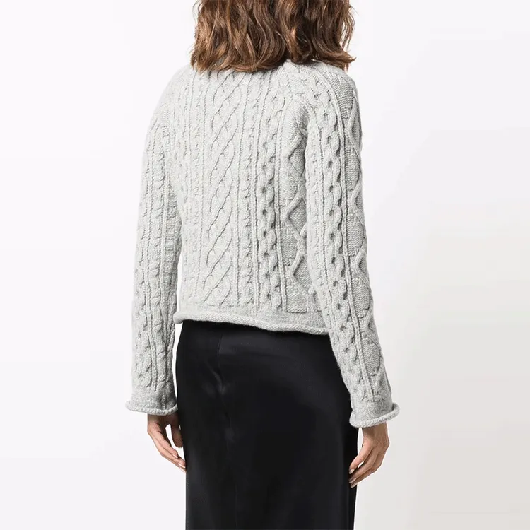 Maison Margiela FW21 Loose Fit Sweater Women's Gray-1