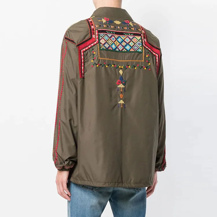 Valentino Jackets Men Green-2