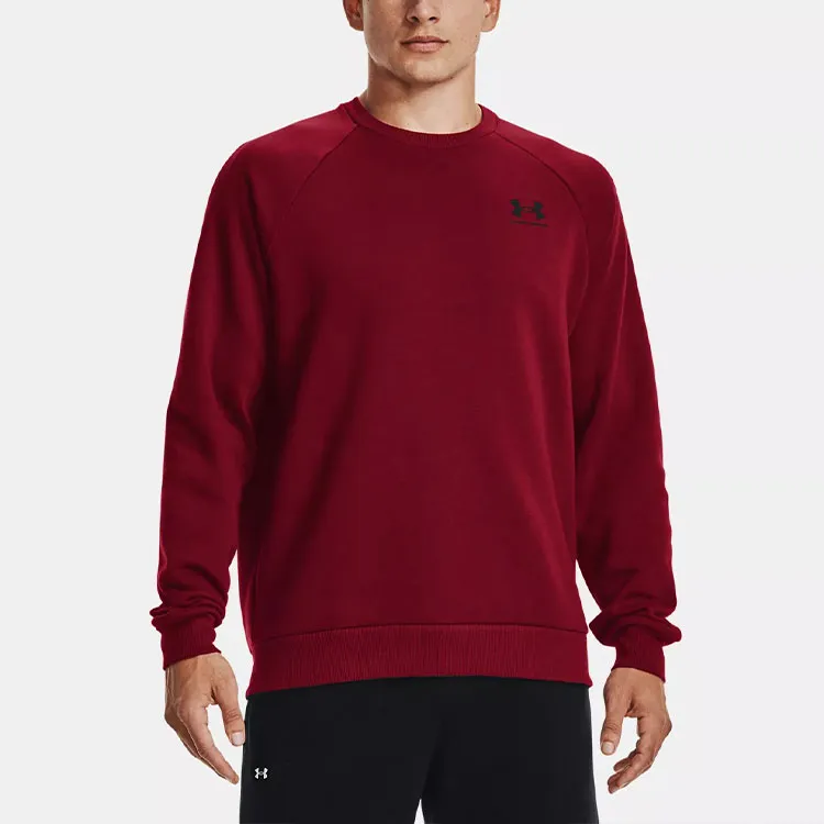 Under Armour Rival Sweatshirts Men Cordova Red-2