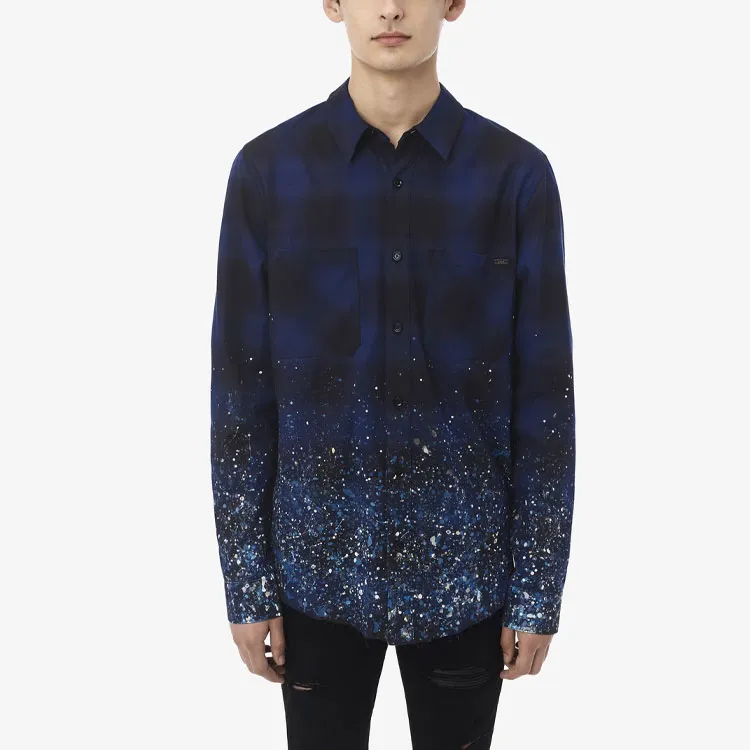 AMIRI Crystal Painter Flannel Shirt-1