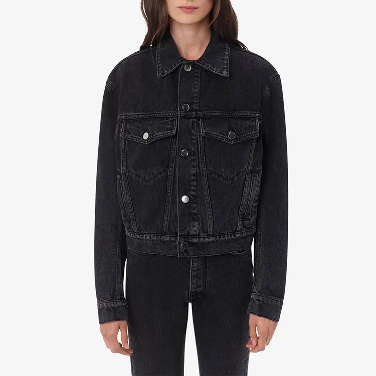 AMIRI Core Trucker Jacket 'Black'-1
