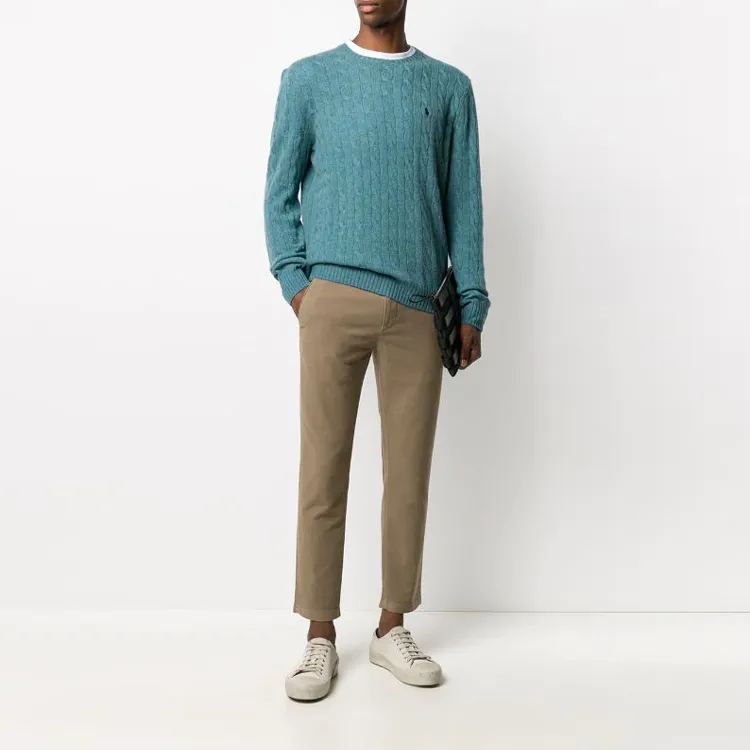 Polo Ralph Lauren Cashmere Sweaters Men Blue-2