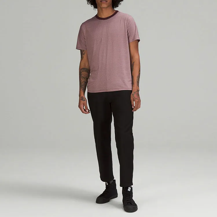 Lululemon The Fundamental T Shirts Men Red-3