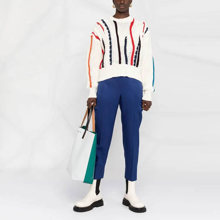 Golden Goose Stripe pattern Wool Jumper-1