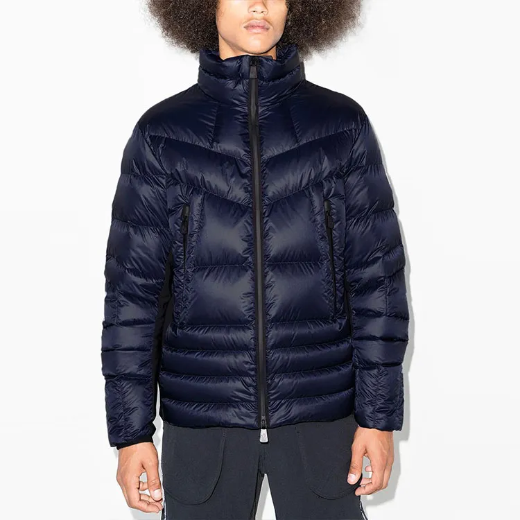 Moncler Grenoble Down Jackets Men Navy Blue-3