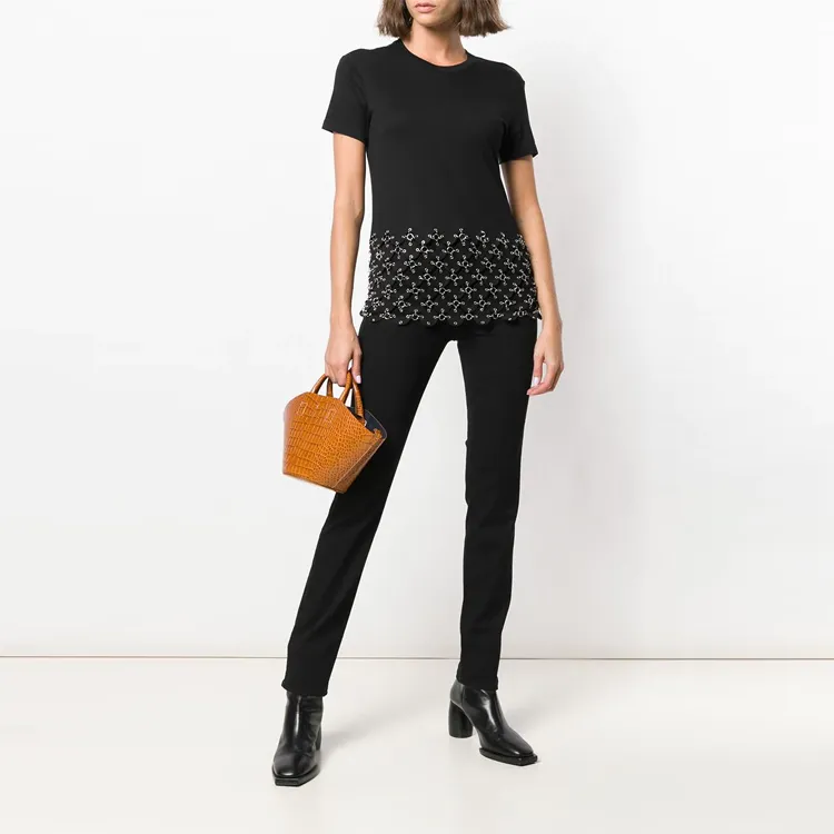 J BRAND Slim Fit Pants Jeans Women's Black-1