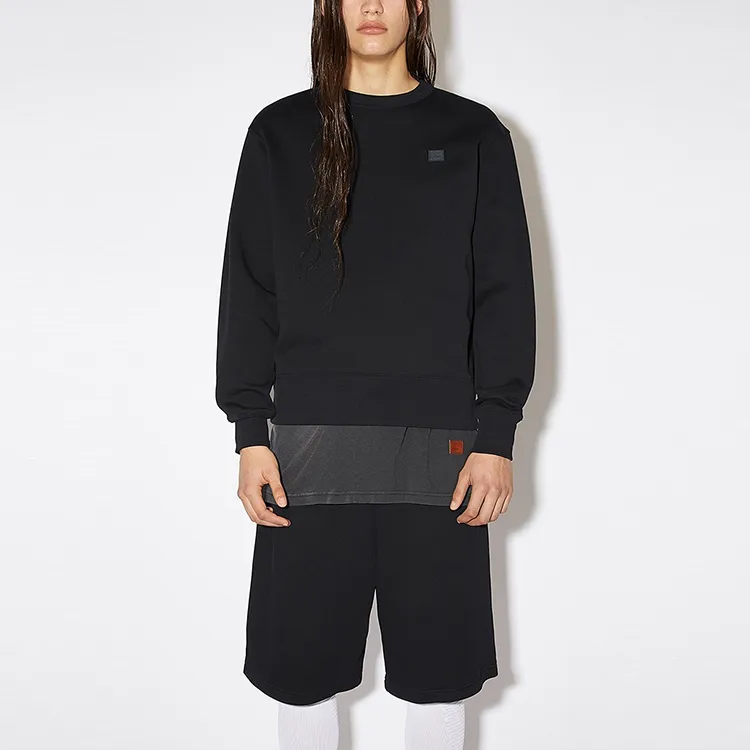 Acne Studios Sweatshirts Unisex Black-4