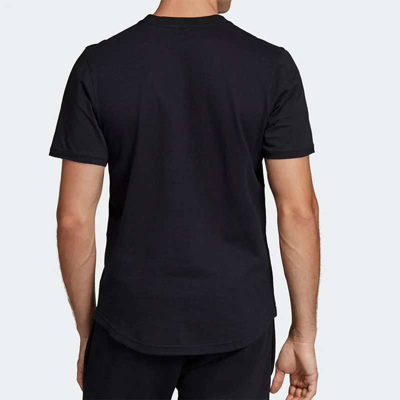 Adidas Spain T Shirts Men Black-3